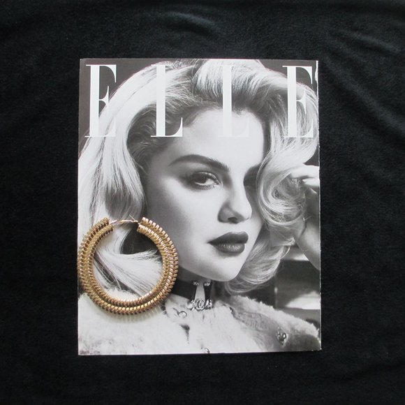 BUNDLE OF GLAM TWIST HOOP EARRINGS - Picture 2 of 14